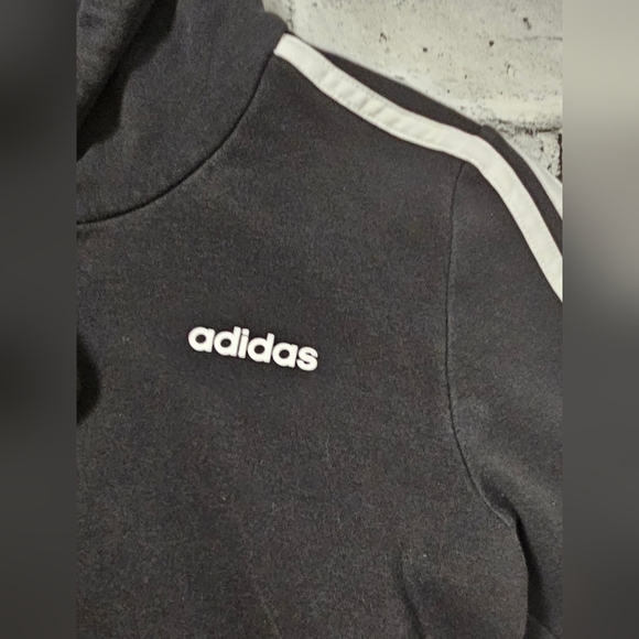 ADIDAS Women's Essentials 3-Stripes Hoodie Sweatshirt - Picture 8 of 10
